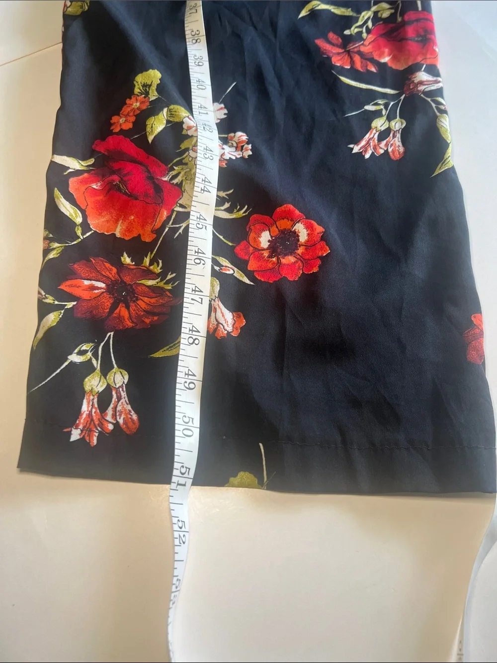 Band of Gypsies M Jumpsuit Black Red Floral Wide Leg Bustier Boho Festival Flowy